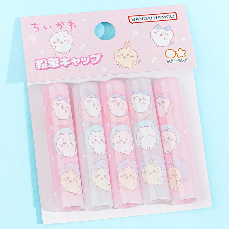 Chiikawa Music Time Pencil Cap Set - 5 pcs