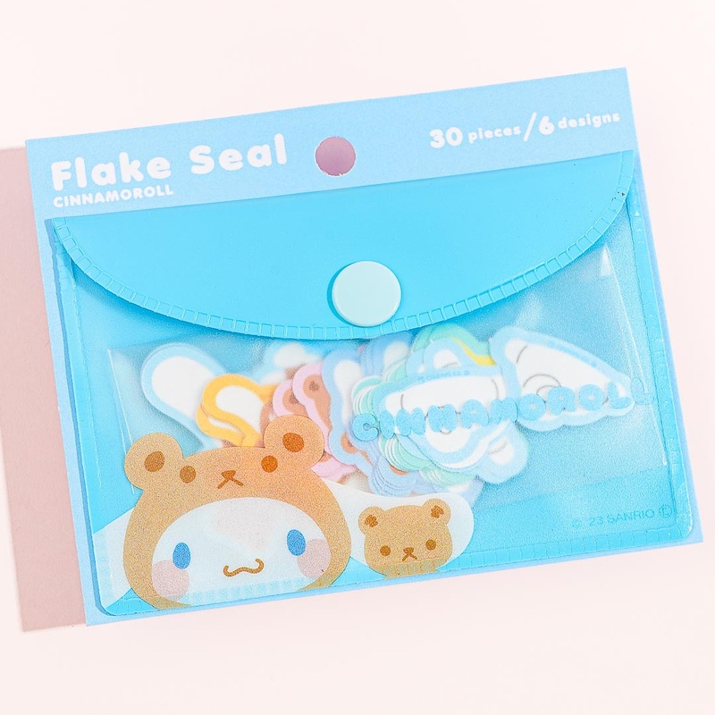 Cinnamoroll Bear Sticker Flakes With Pouch