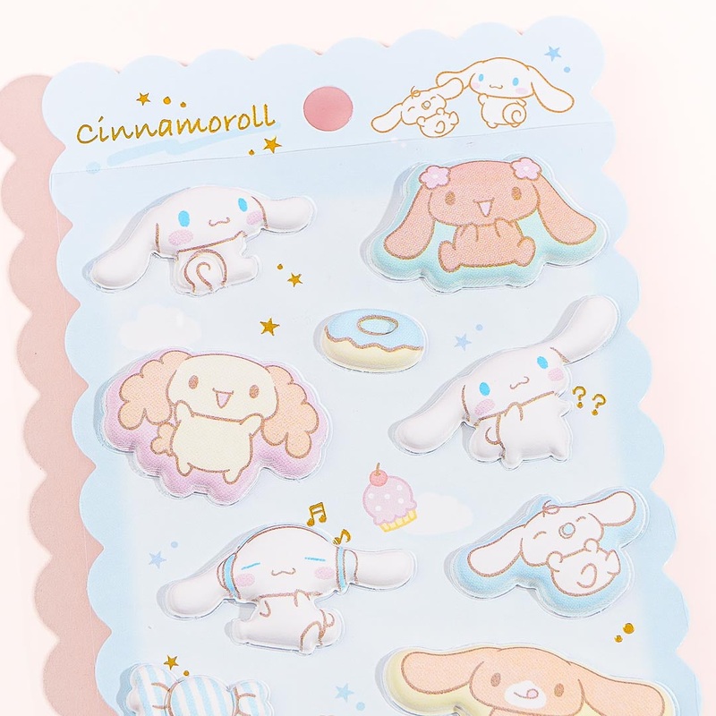 Cinnamoroll & Friends Mochimochi Marshmallow Seals