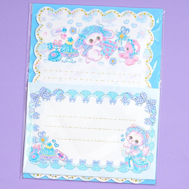 Amenomori Fumika Angel Blue Letter Set