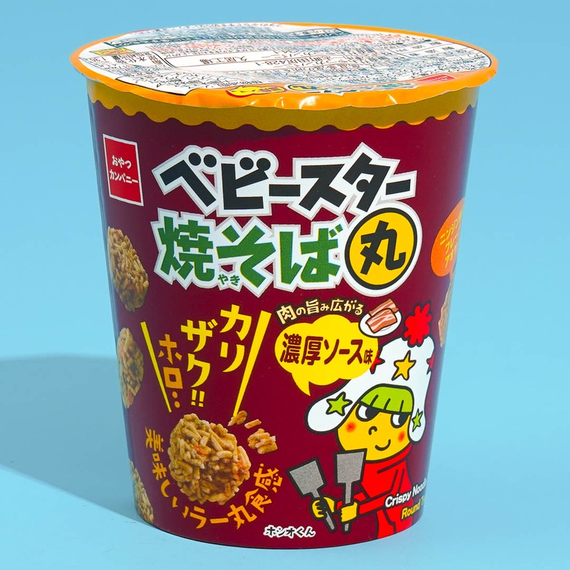 Baby Star Yakisoba Round Noodle Snack Cup
