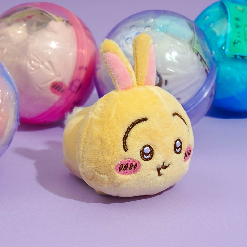 Chiikawa Papa Fluffy Plushie Gachapon