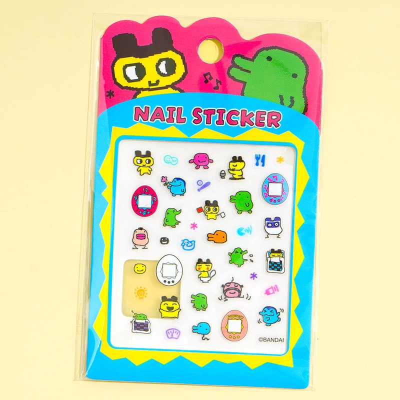 Tamagotchi First Generation Nail Stickers