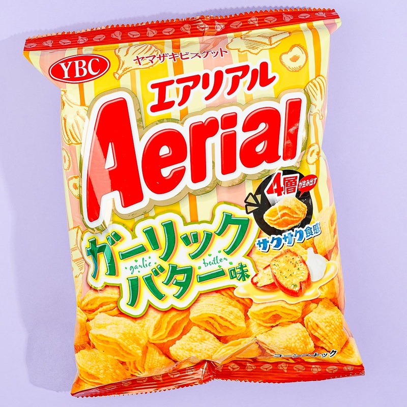 Aerial Corn Snacks - Garlic Butter