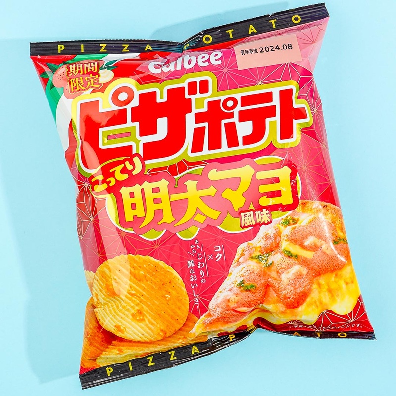 Calbee Pizza Potato Chips - Mentaiko Mayo