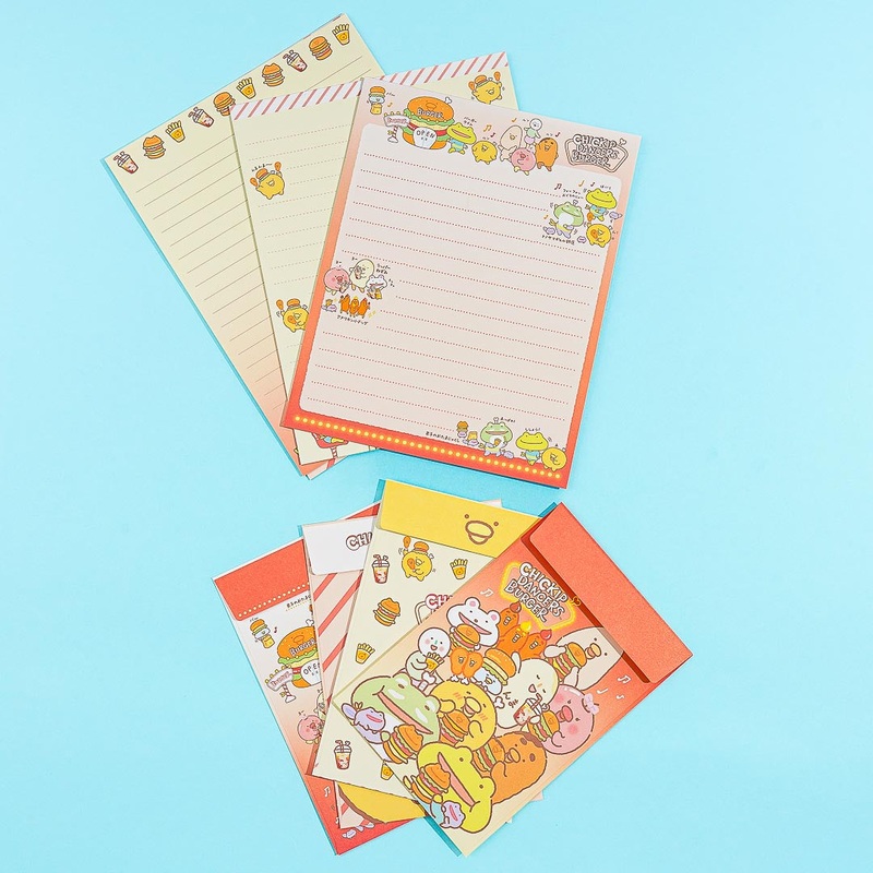 Chickip Dancers Hamburger Shop Letter Set