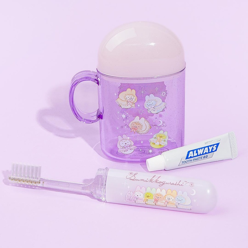 Sumikko Gurashi Rabbit's Mysterious Spell Toothbrush Set