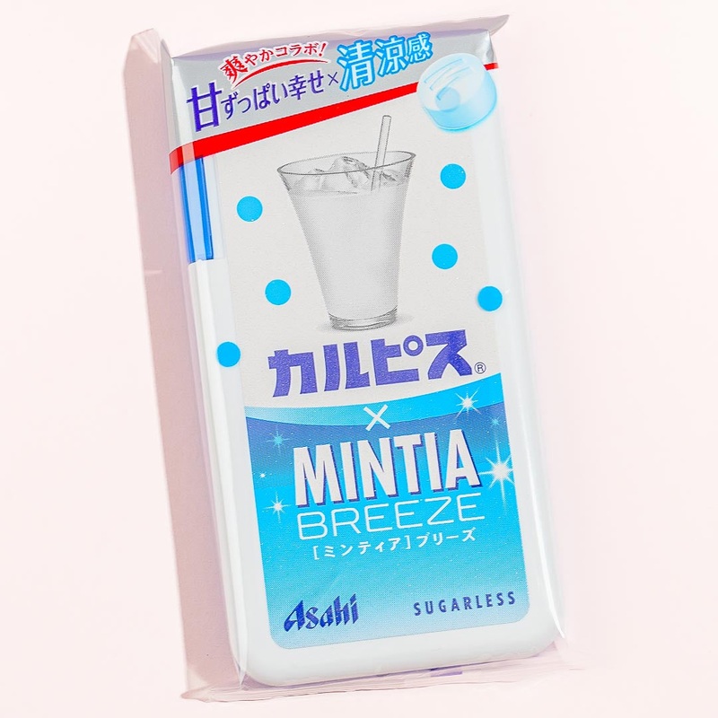 Asahi Mintia Breeze x Calpis Mints