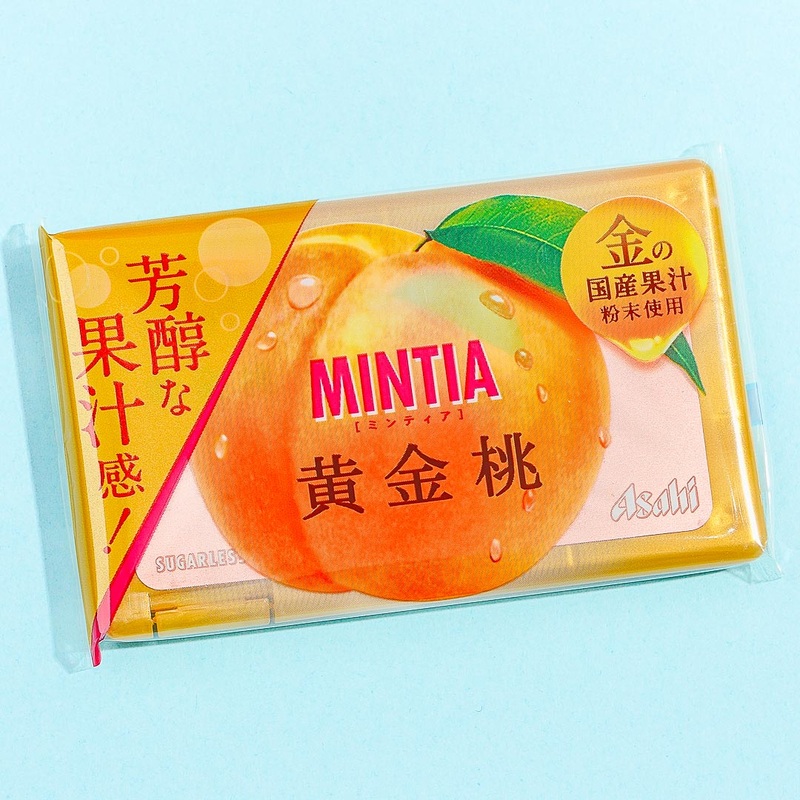 Asahi Mintia Mints - Golden Peach