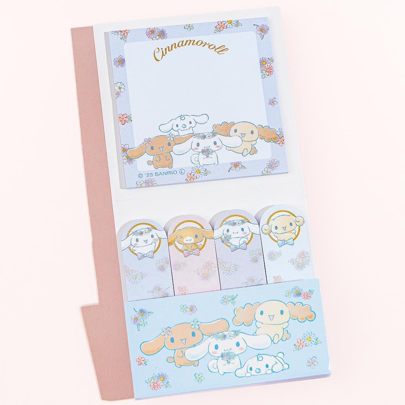 Cinnamoroll & Friends Springtime Sticky Notes Set