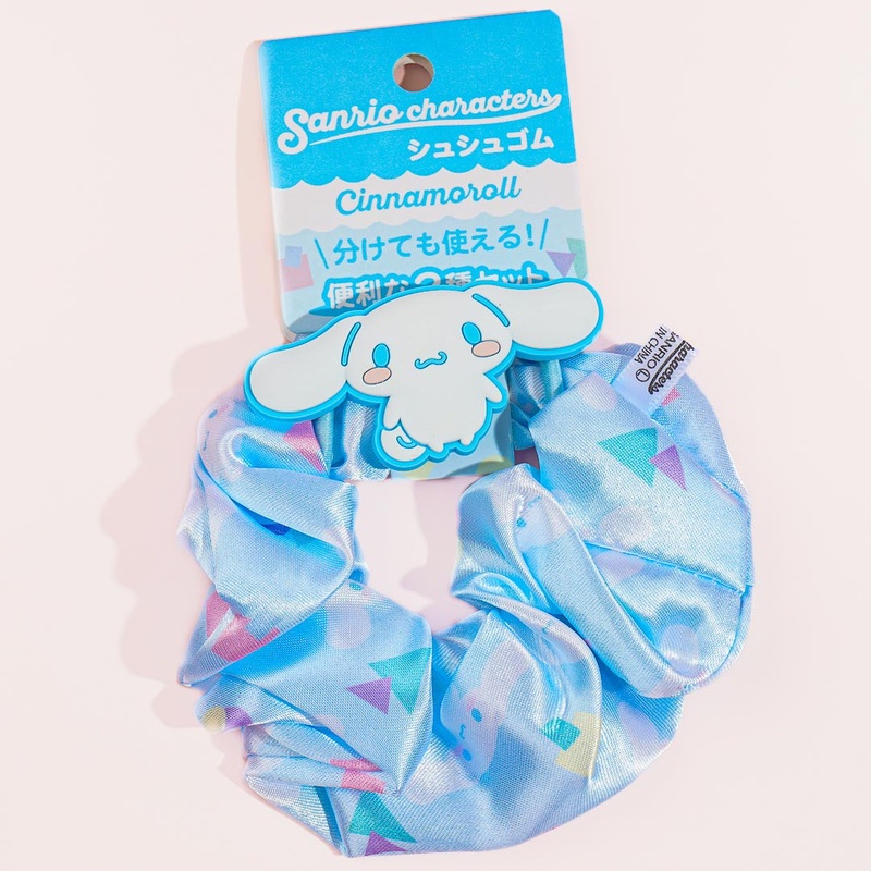 Cinnamoroll Party Scrunchie & Hair Tie Set