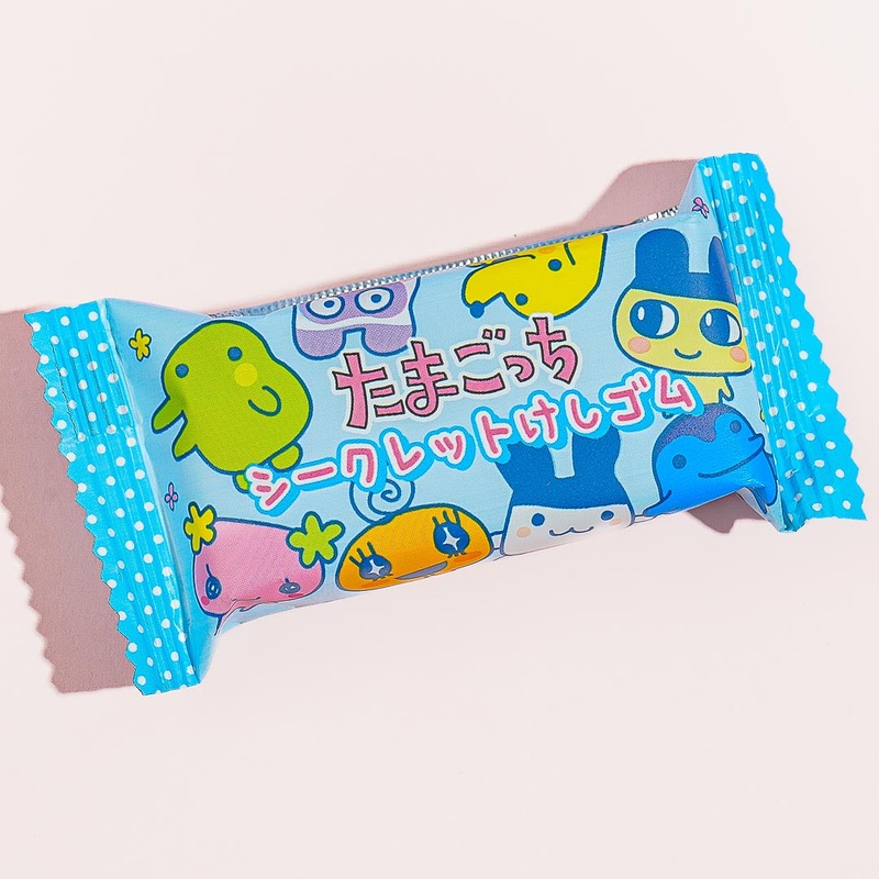 Tamagotchi Candy Wrapper Secret Eraser
