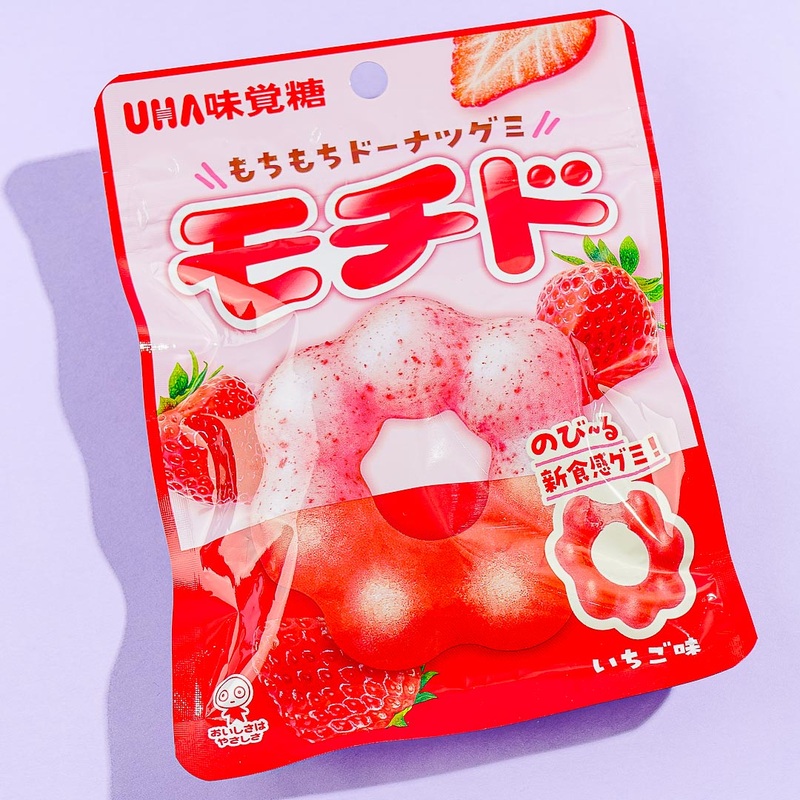 UHA Mikakuta Mochido Candy - Strawberry