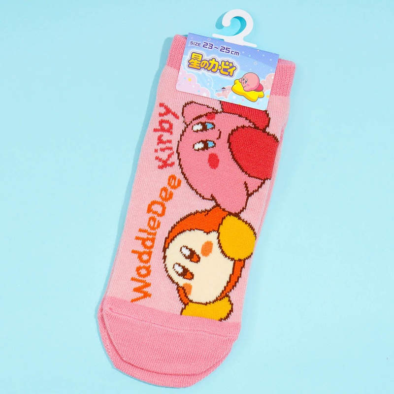 Kirby & Waddle Dee Sneaker Socks