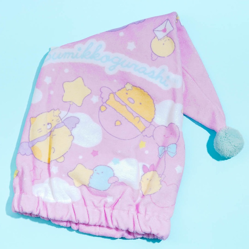 Sumikko Gurashi Rainbow Castle Towel Cap