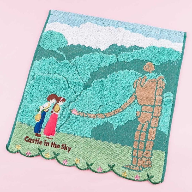 Castle In The Sky Forest Mini Towel