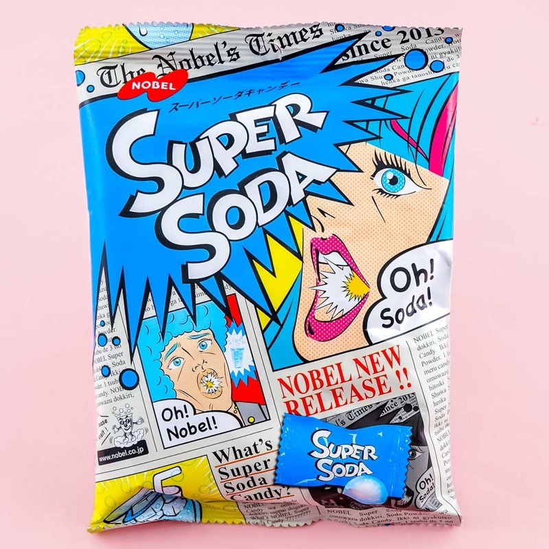 Nobel Super Soda Sour Candy