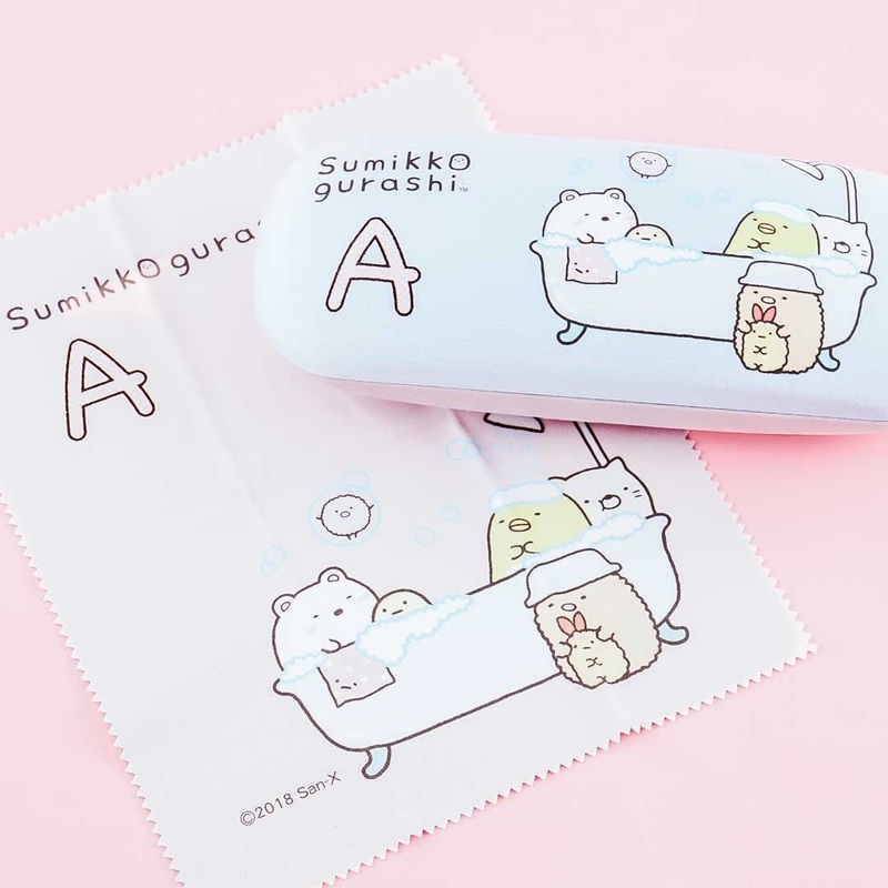 Sumikko Gurashi Letter A Eyeglass Hard Case