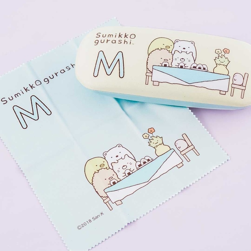 Sumikko Gurashi Letter M Eyeglass Hard Case