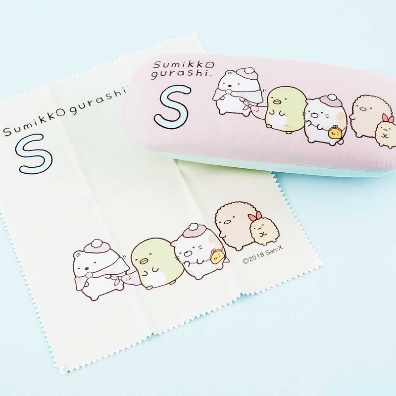 Sumikko Gurashi Letter S Eyeglass Hard Case