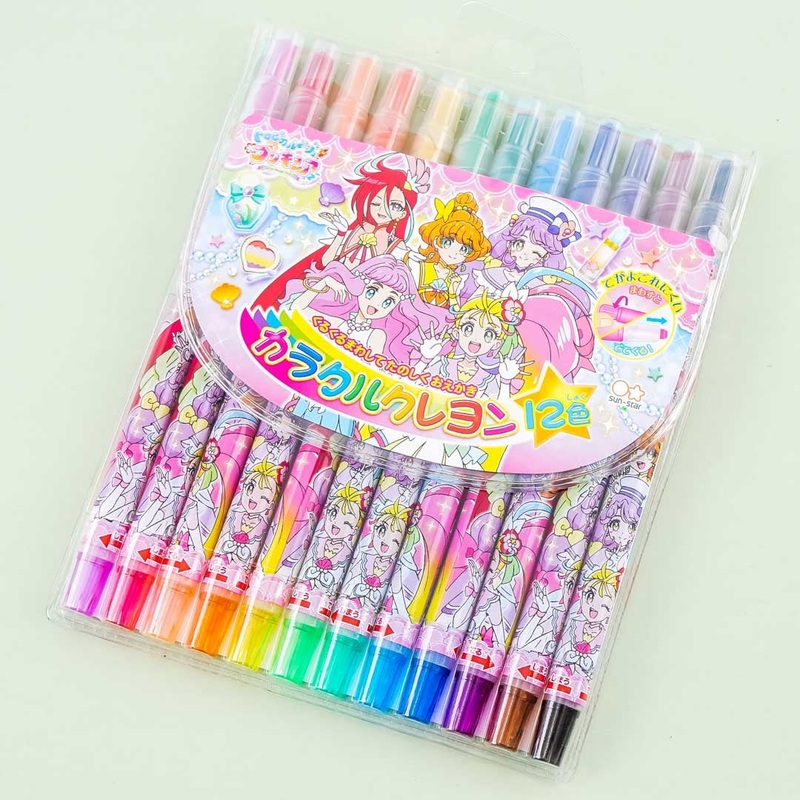Tropical-Rogue! PreCure Crayon Set