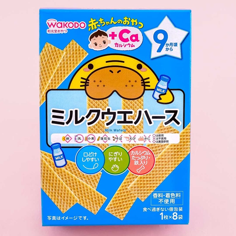 Wakodo Baby +Ca Calcium Milk Wafers