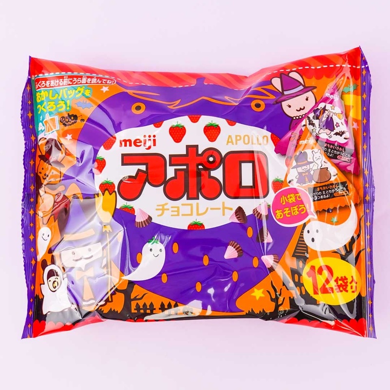 Apollo Strawberry Chocolate Halloween Pack - 12 pcs