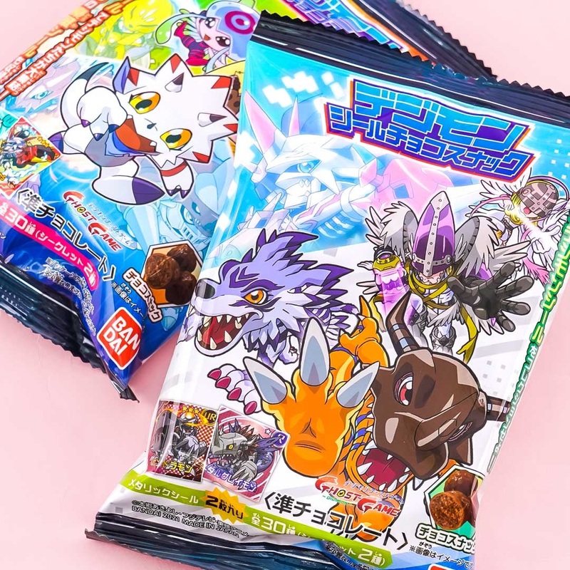 Digimon Seal Chocolate Snacks