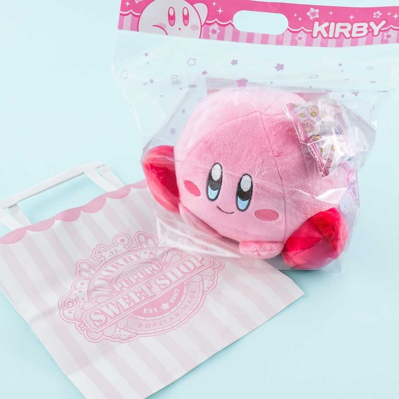 Kirby Plushie Gift With Chocolate - Medium