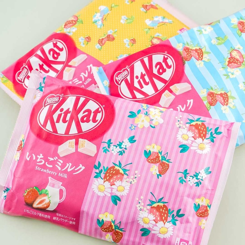 Kit Kat White Chocolates - Strawberry Milk