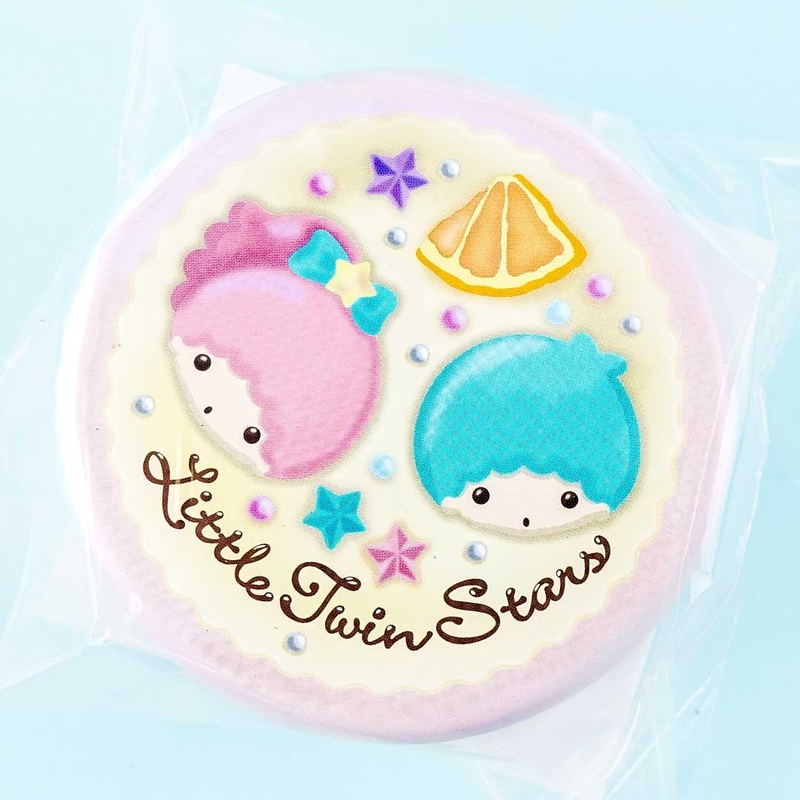 Little Twin Stars Round Tin Chocolate