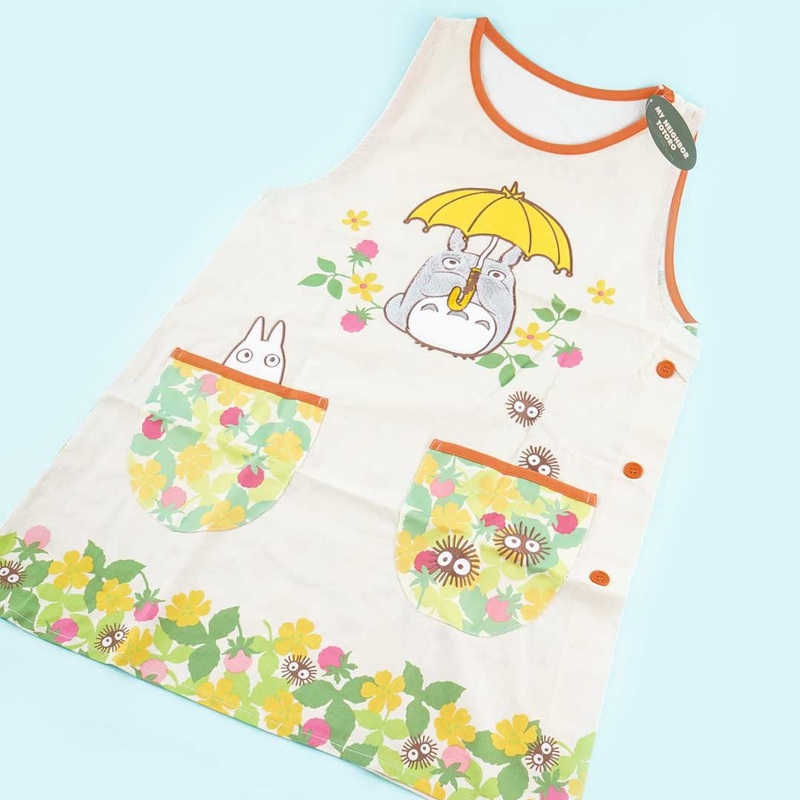 My Neighbor Totoro Susuwatari & Chibi-Totoro Apron