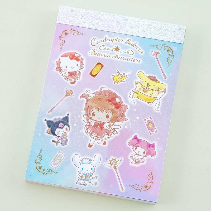 Cardcaptor Sakura x Sanrio Characters Memo Pad