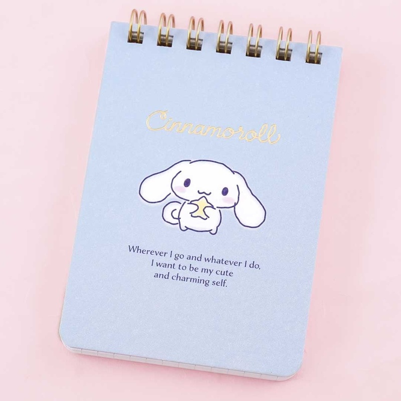 Cinnamoroll Charming Mini Spiral Notepad