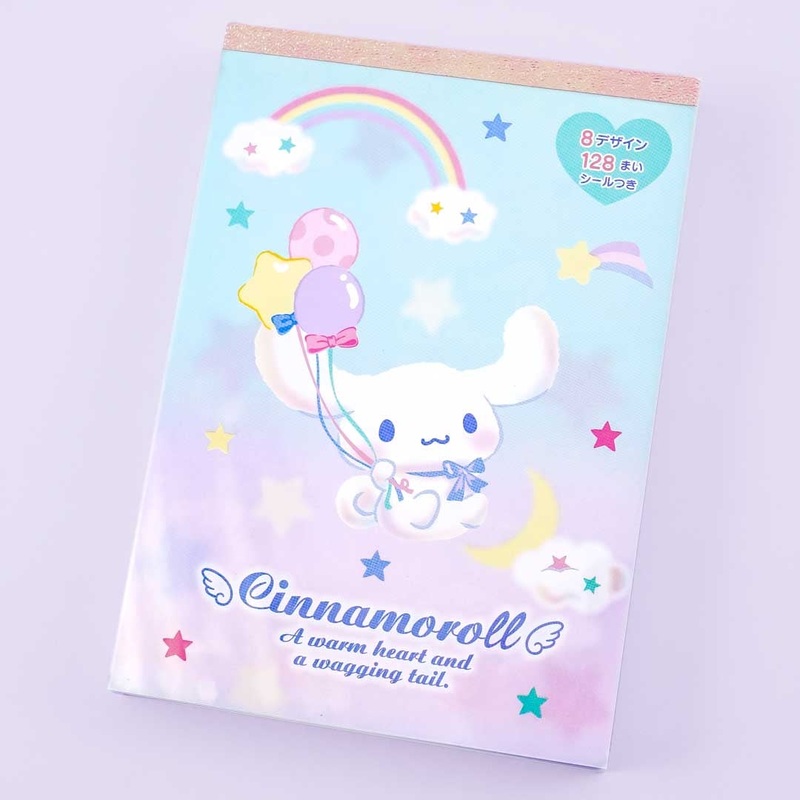 Cinnamoroll Pastel Rainbow Dream A6 Memo Pad