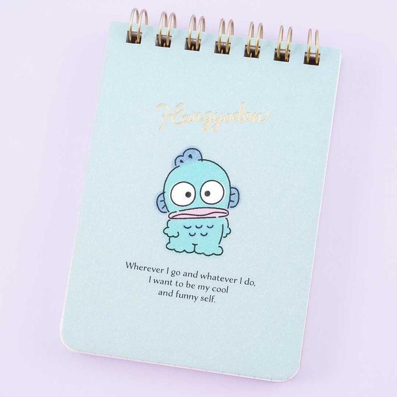 Hangyodon Charming Mini Spiral Notepad