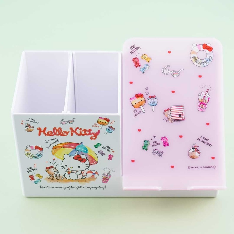 Hello Kitty Pen Stand & Phone Holder