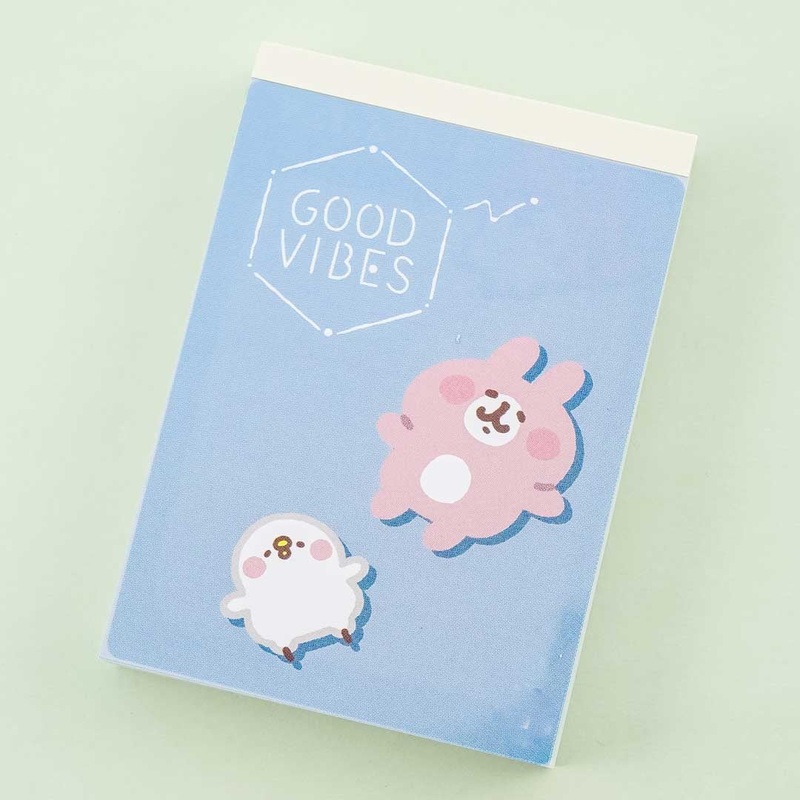 Kanahei Piske & Usagi Good Vibes Mini Memo Pad