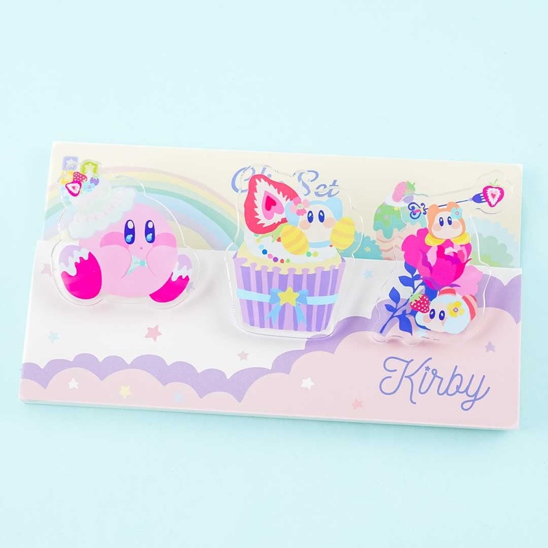 Kirby Cake Clip Set