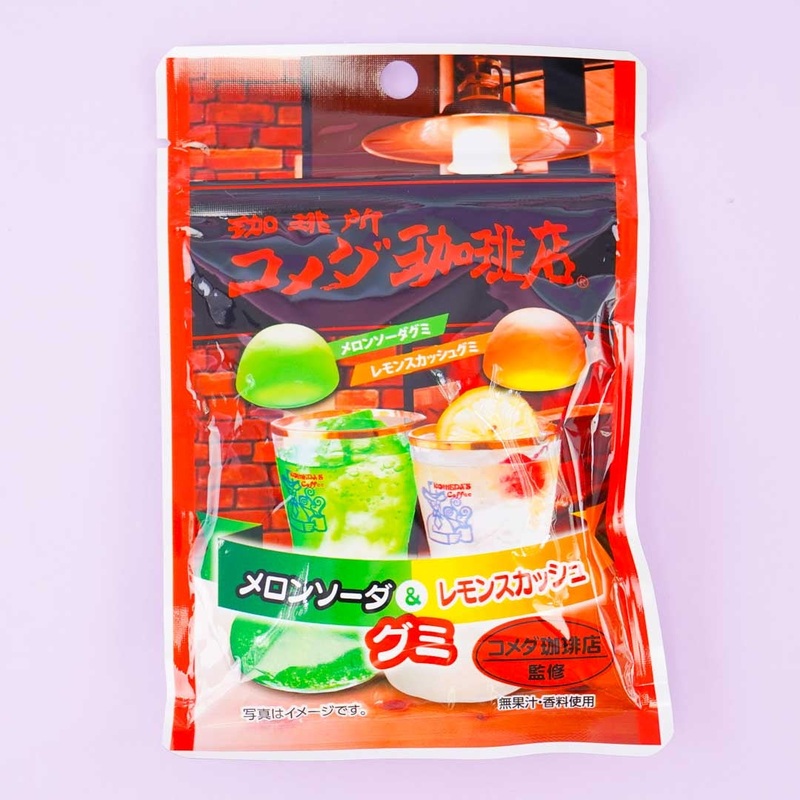 Komedas Coffee Shop Melon Soda & Lemon Squash Gummies
