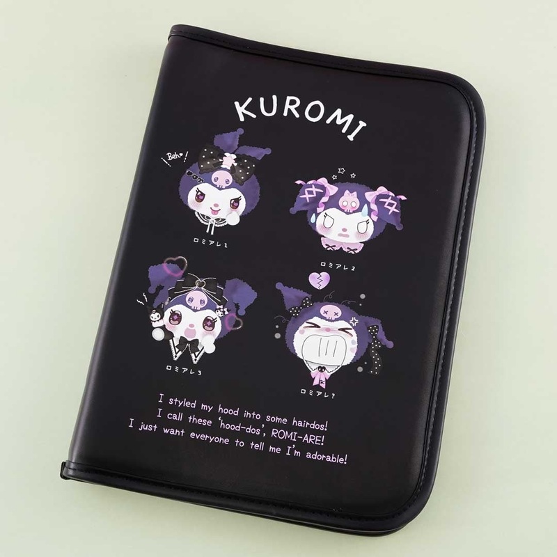 Kuromi Naughty Faces Multi-Pocket Case