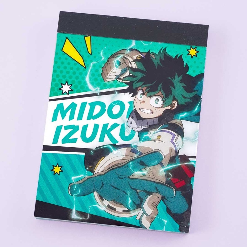 My Hero Academia Izuku Midoriya Memo Pad