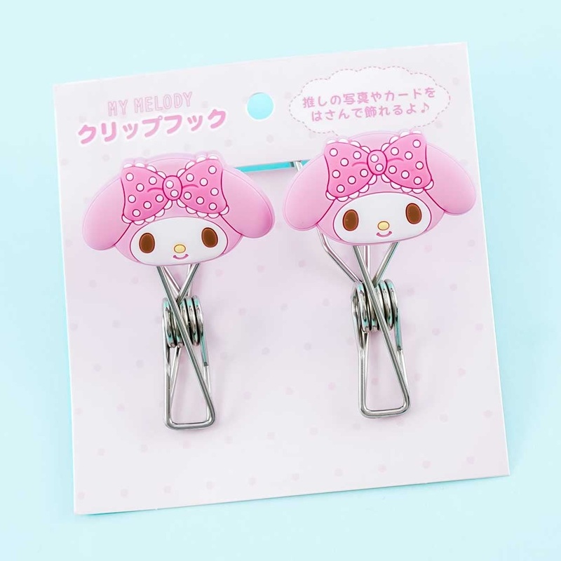 My Melody Metal Clip Set