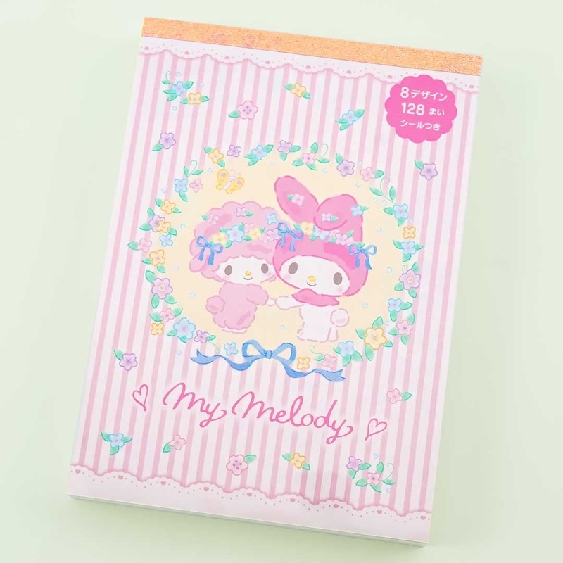 My Melody & My Sweet Piano Springtime A6 Memo Pad
