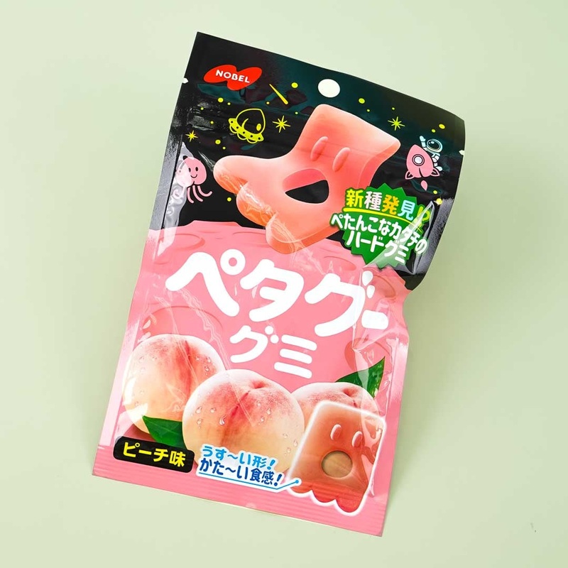 Nobel Petagu Gummy Candy - Peach