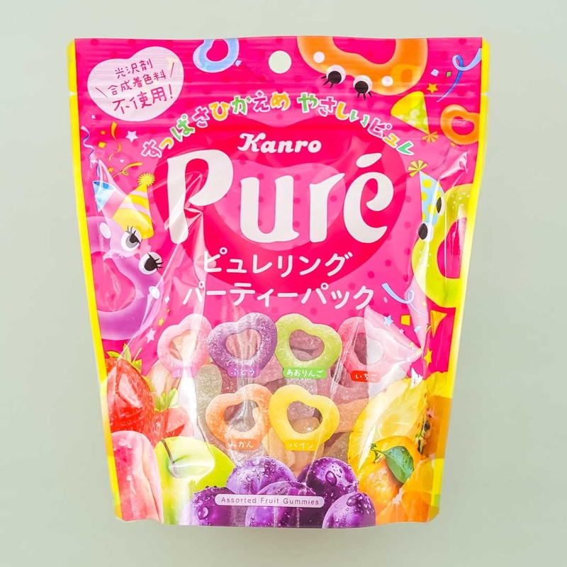 Pure Ring Gummy Party Pack - Assorted Fruits
