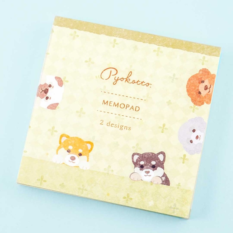 Pyokotto Memo Pad - Dogs