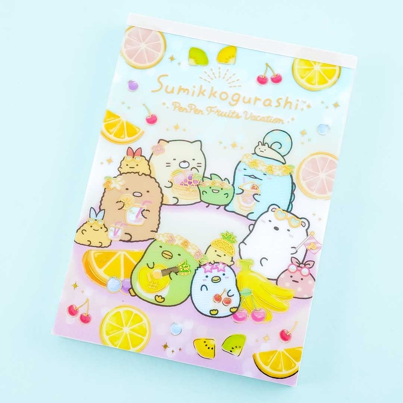 Sumikko Gurashi Pen Pen Fruits Tropical Vacation Memo Pad