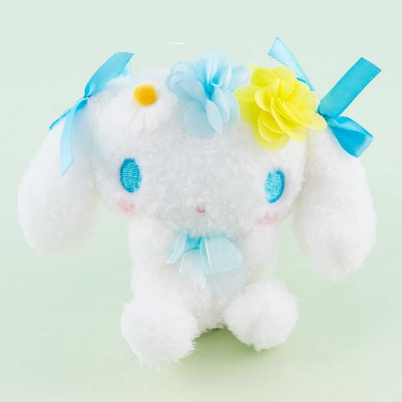 Cinnamoroll Flower Ribbon Plushie - Medium