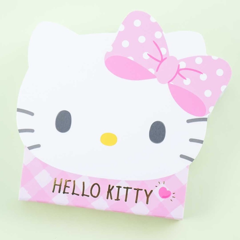 Hello Kitty Die-cut Memo Pad